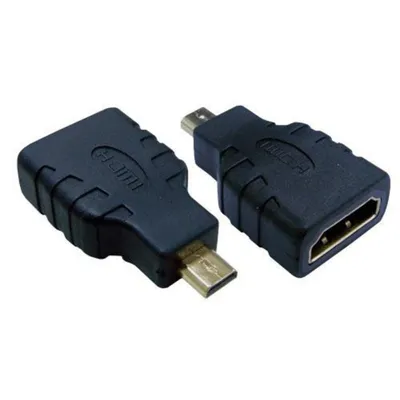 Adapter HDMI A auf HDMI micro-D MCL CG-285 Schwarz
