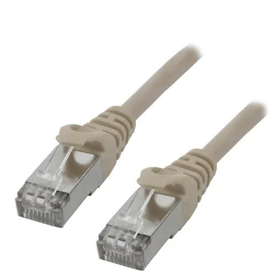 Netzwerkkabel MCL FCC6ABM-1M Cat6a 1 m F/UTP RJ-45 Grau