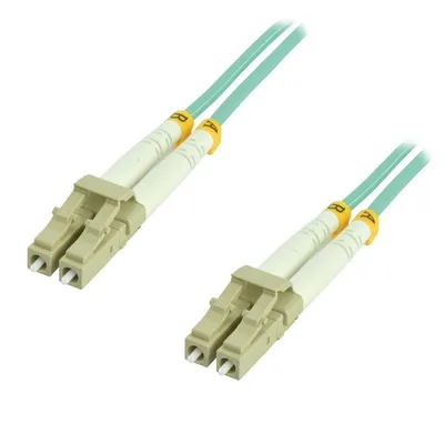 MCL LC/LC 10 m OM3 bidirektionales Glasfaserkabel