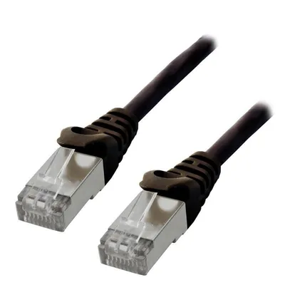 Netzwerkkabel MCL FTP6-2M/N Cat6 F/UTP 2 m Schwarz
