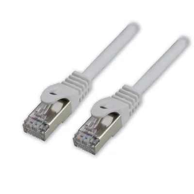 Netzwerkkabel MCL Cat6a S/FTP 3 m weiß