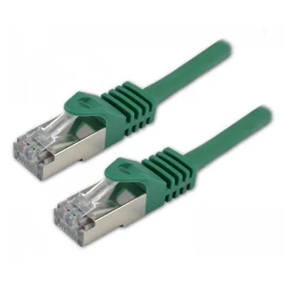Netzwerkkabel MCL Cat7 S/FTP 2 m grün