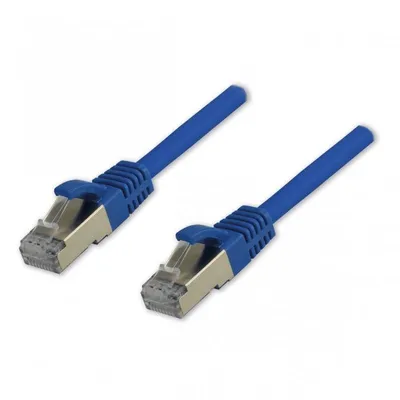 Netzwerkkabel MCL Cat8.1 S/FTP 2 m blau RJ-45 bis RJ-45