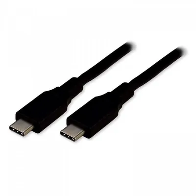 USB-C zu USB-C Kabel MCL 1 m USB 2.0 Schwarz