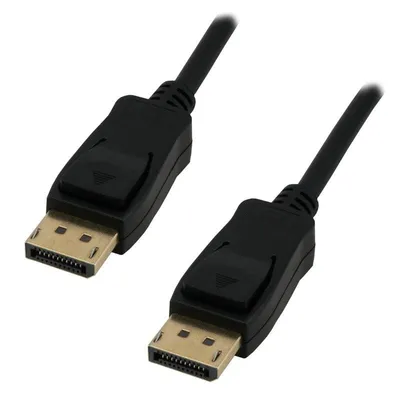 DisplayPort-Kabel 2 m MCL Stecker a Stecker Schwarz