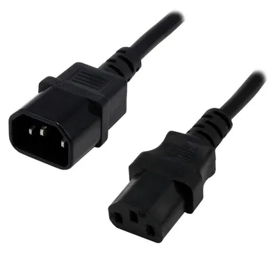 Netzkabel MCL 5 m C14 Stecker an C14 Buchse
