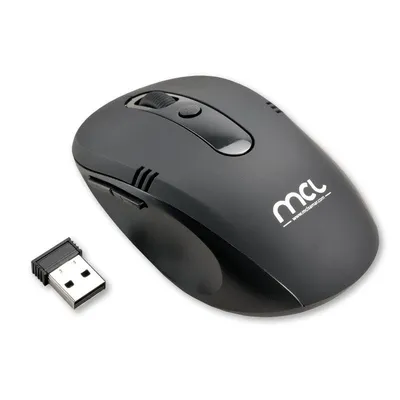 Maus MCL SS-515W RF kabellos 1600 DPI Schwarz Rechtshänder 5 Tasten