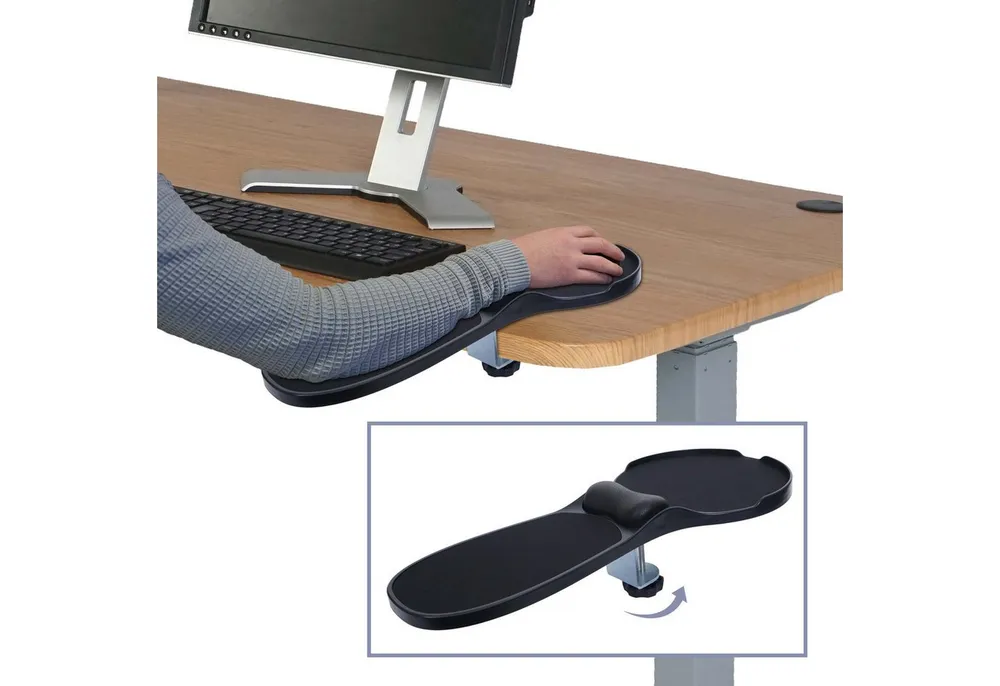 MCW Mauspad MCW-K76 (1-St), 2in1 Armauflage mit Mauspad, ergonomisch geformt
