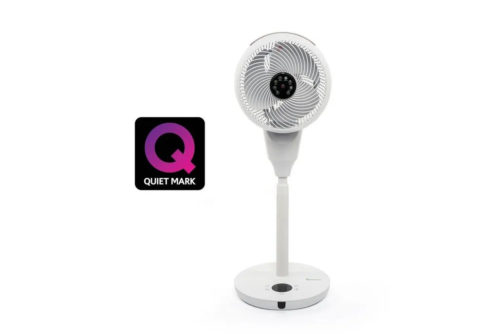 Meaco Standventilator 1056P - Geräuscharm, kraftvoll und höhenverstellbar, Testsieger