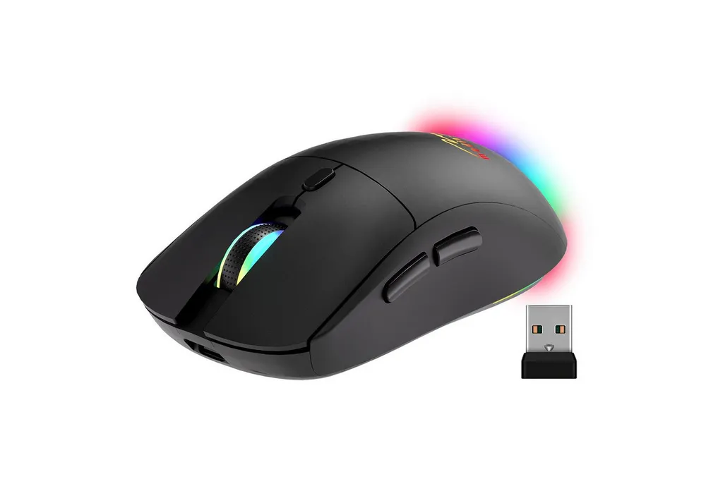 MEDIA-TECH MT1124 Kabellose 2-in-1 BT/RF Maus ohne Geräusche Maus (leise und aufladbar)