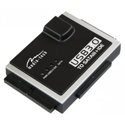 USB-Adapter Media-Tech MT5100 Schwarz 5 Gbit/s