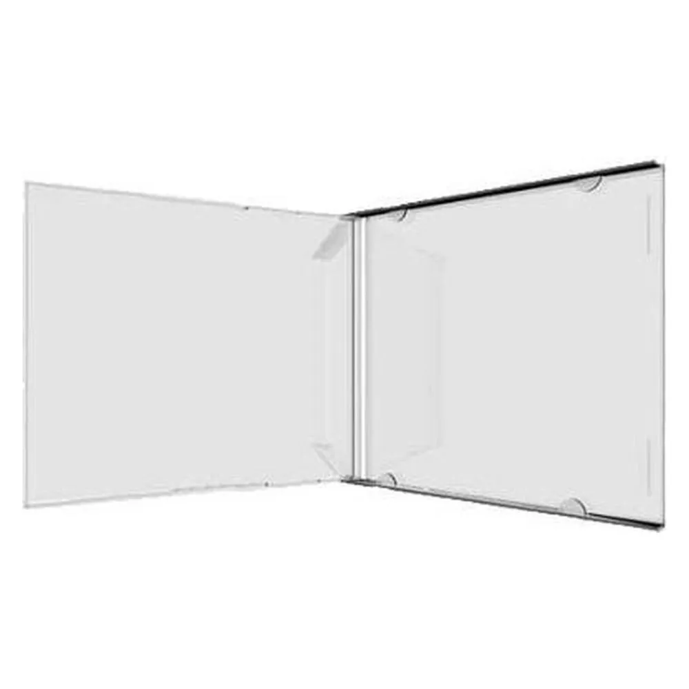 MediaRange CD-Leerhülle ohne Tray maschinenfähig transparent