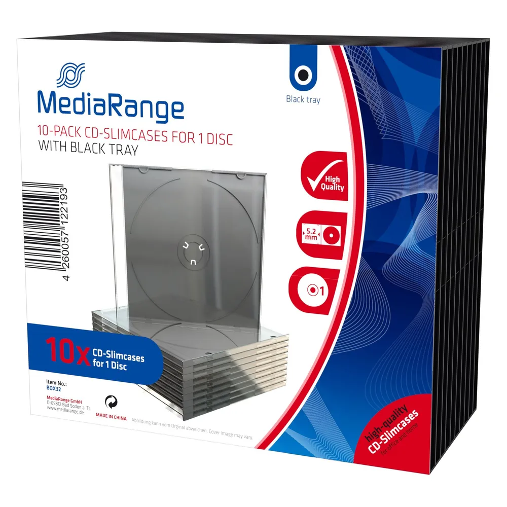 MediaRange CD / DVD Slim Cases