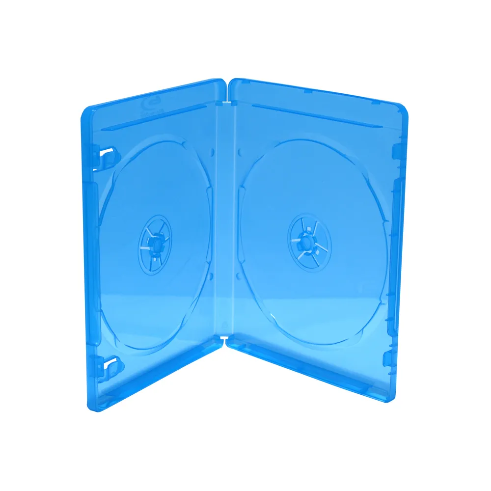 MEDIARANGE Blu-ray Disc-Videobox | box38-2-50 | Kapazität: 2 Blu-ray-Discs (Packung mit 50)