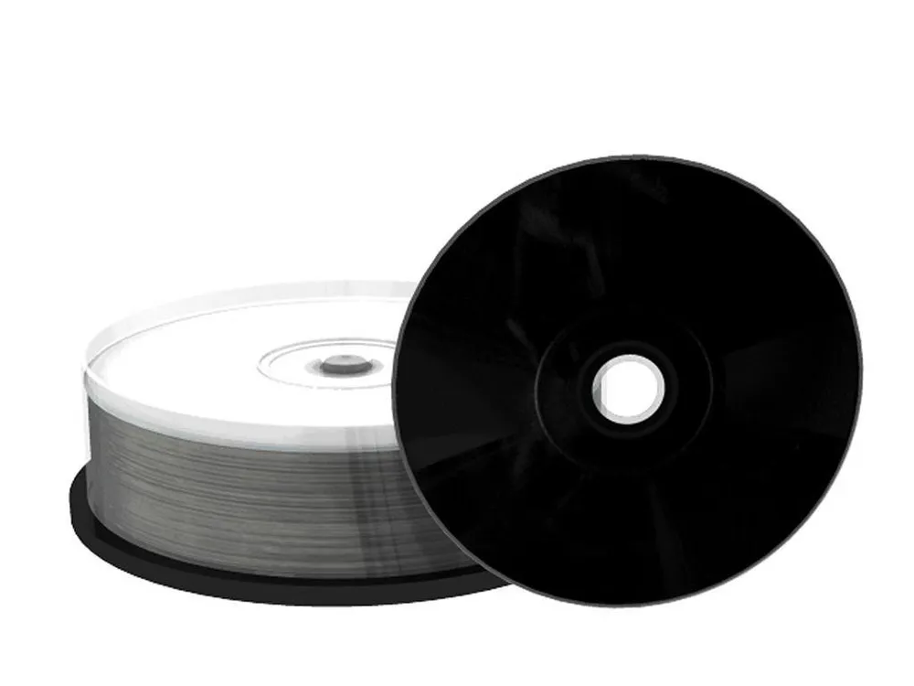 Mediarange CD-Rohling 25 MediaRange Rohlinge black CD-R 52x schwarz Printable