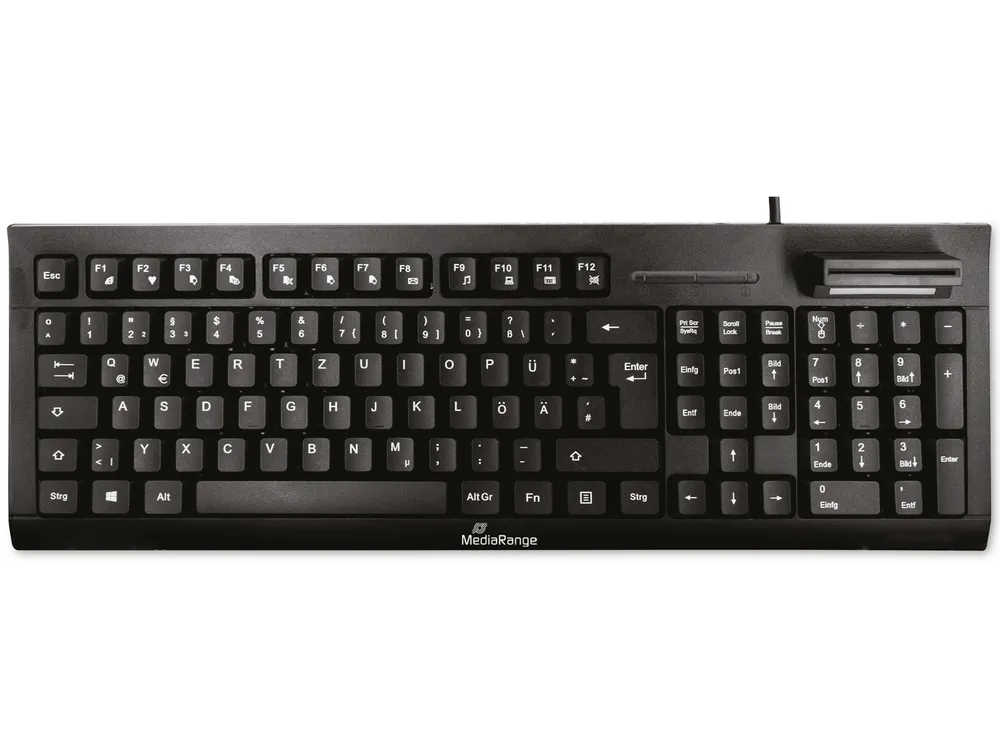 MEDIARANGE Tastatur MROS114, Chip-Karten Terminal