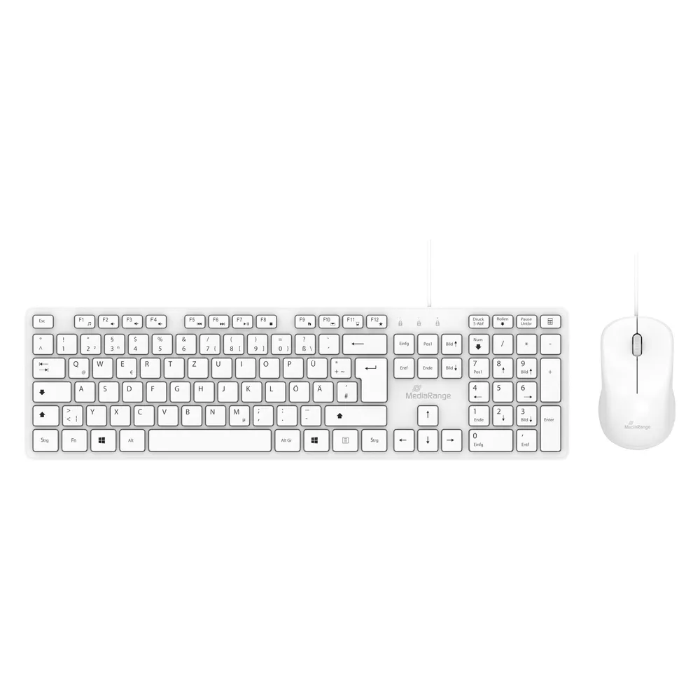 MEDIARANGE Tastatur- und Mausset MROS276