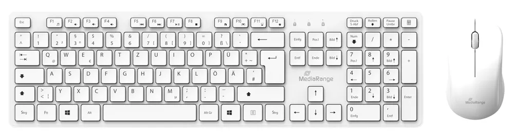 MEDIARANGE Tastatur- und Mausset MROS278