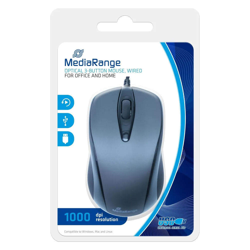 MEDIARANGE USB-Maus MROS201