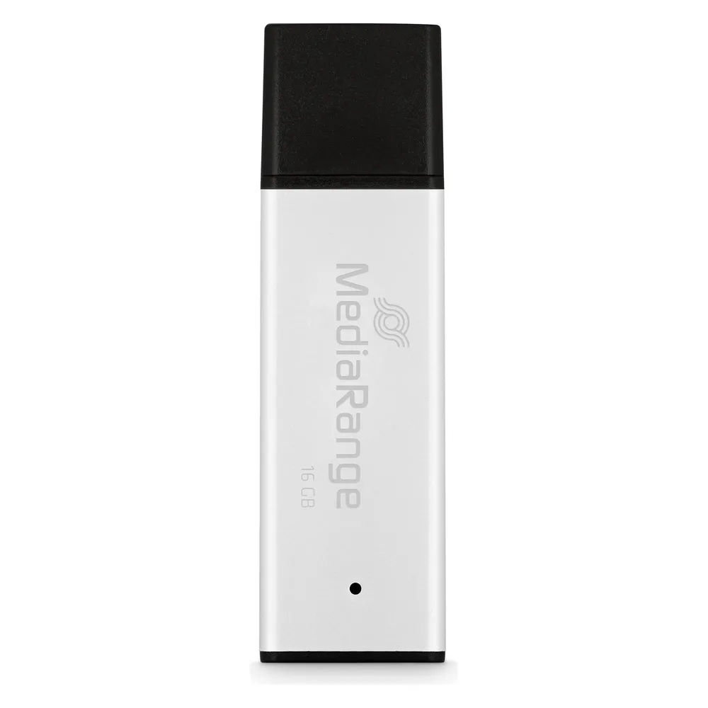 USB-Stick MediaRange MR1899 16GB USB 3.2 Gen 1 Schwarz Silber