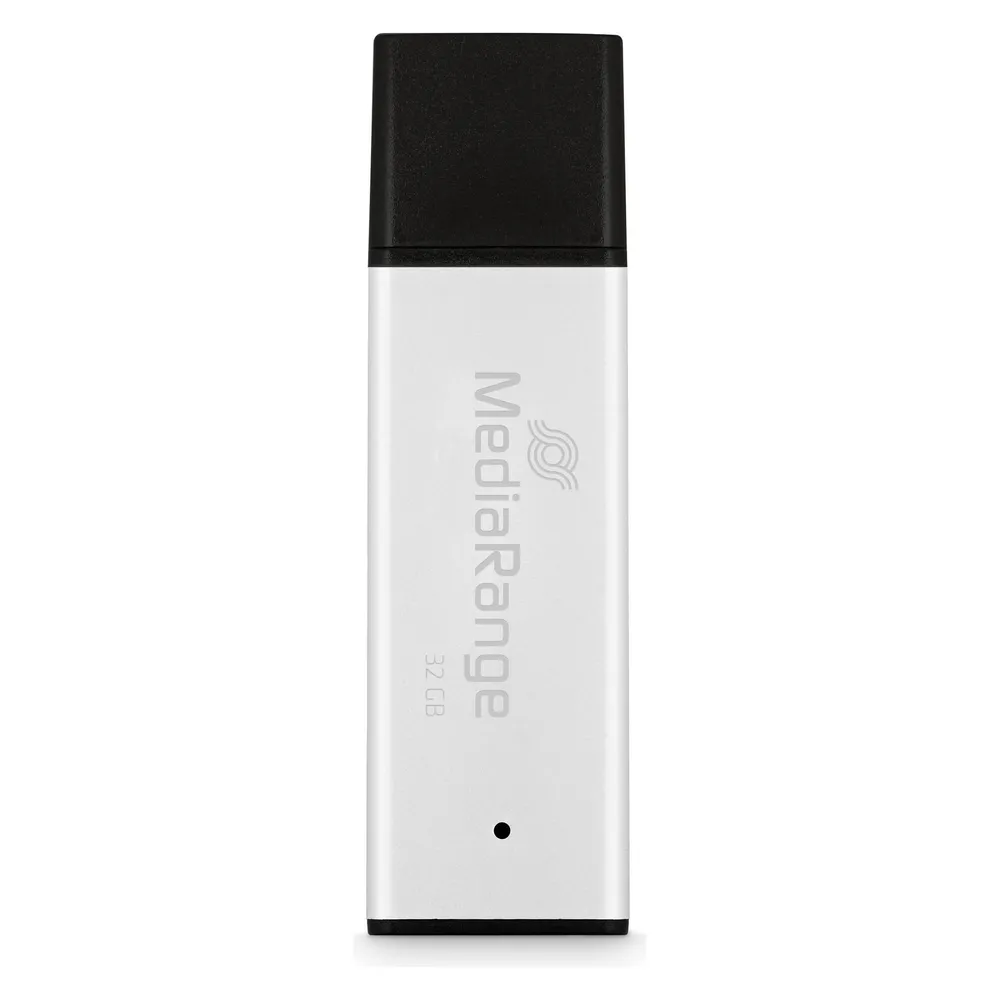 USB-Stick MediaRange MR1900 32GB USB 3.2 Gen 1 Schwarz Silber
