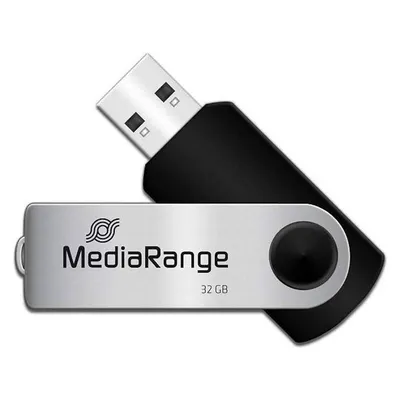 MediaRange Clé USB 2.0 de - 32GB - Pack de 3 clés - Noires
