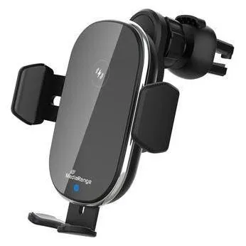 MediaRange MRMA117 mobile device charger Smartphone Black Wireless charging Fast charging Auto