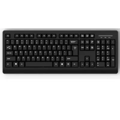 Teclado MediaRange MROS109 de membrana Full Size QWERTZ alemán USB negro
