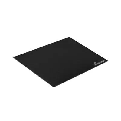 MediaRange MROS251 Gaming-Mauspad, Stoff, rutschfest, 210 x 180 mm, Schwarz