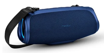 Altavoces MEDION Portátil Inalámbrico 30W Bluetooth IPX7 LED