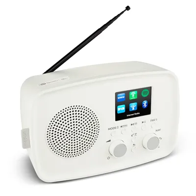 LIFE Internetradio IRE-1 (MD89318) weiß DAB+ Internetradio