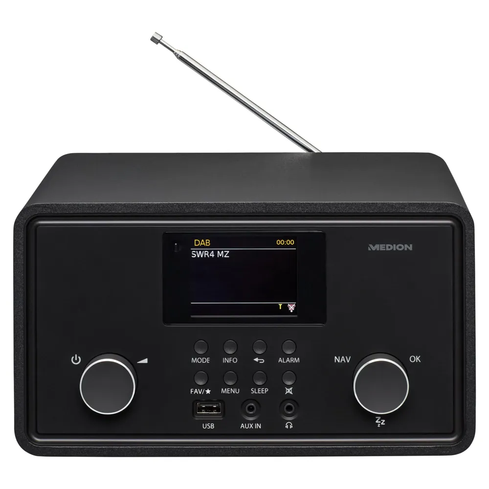 LIFE P85027 (MD88069) Internetradio schwarz