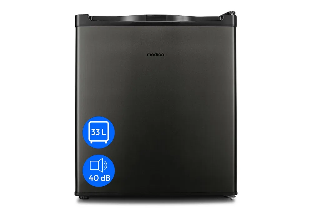 Medion® Gefrierschrank MD37675, 51 cm hoch, 44 cm breit, 33 L Nutzinhalt, höhenverstellbare Füße, Griffmulde,4 ****