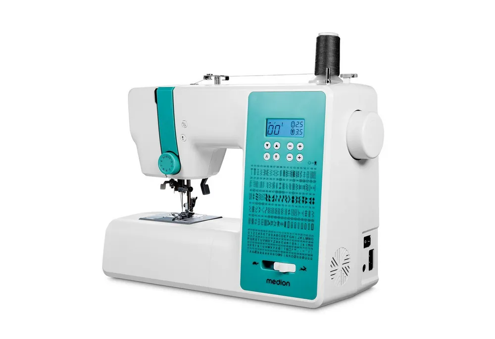 Medion® Nähmaschine MEDION LIFE SD36 (MD 11881), SD36, einstellbare Stichlänge & -breite, integr. Zubehörfach, 36 Watt