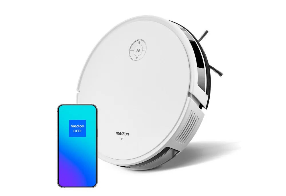 Medion® Saugroboter Smarter Saugroboter MEDION S35 (MD 11899), beutellos