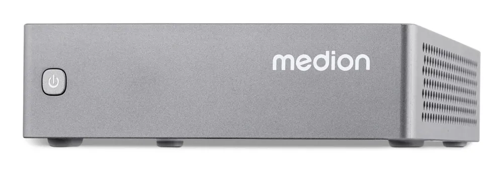 Mini PC S06e (MD35355), Silber, Intel Celeron N100, 4 GB, 128 GB SSD, Intel UHD