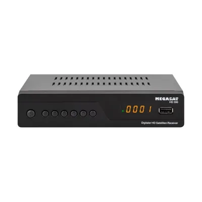 Decoder Megasat HD 390 Full HD DVB-S/S2 Kabel Schwarz