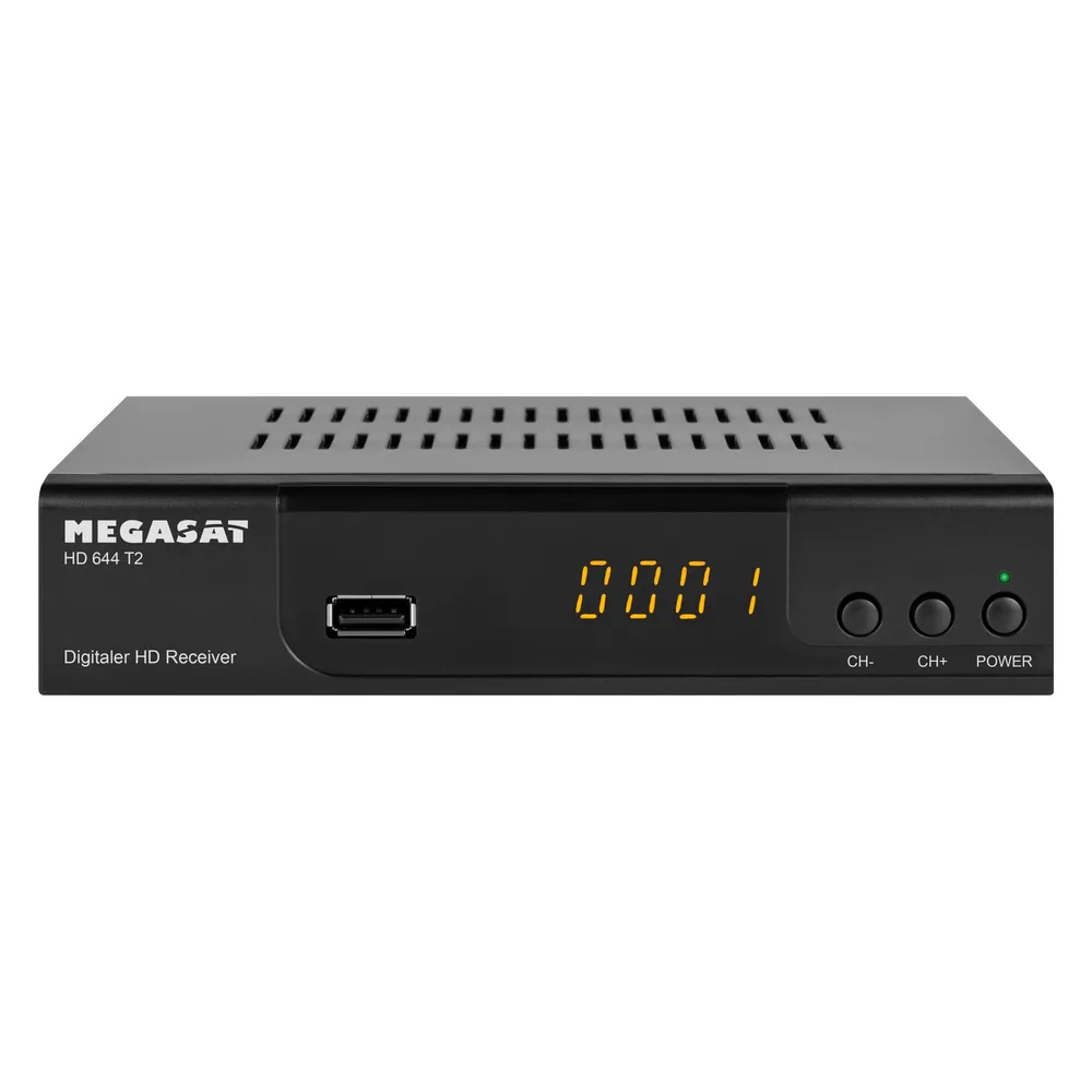 Empfänger Megasat 0201145 Full HD DVB-T2 1080p