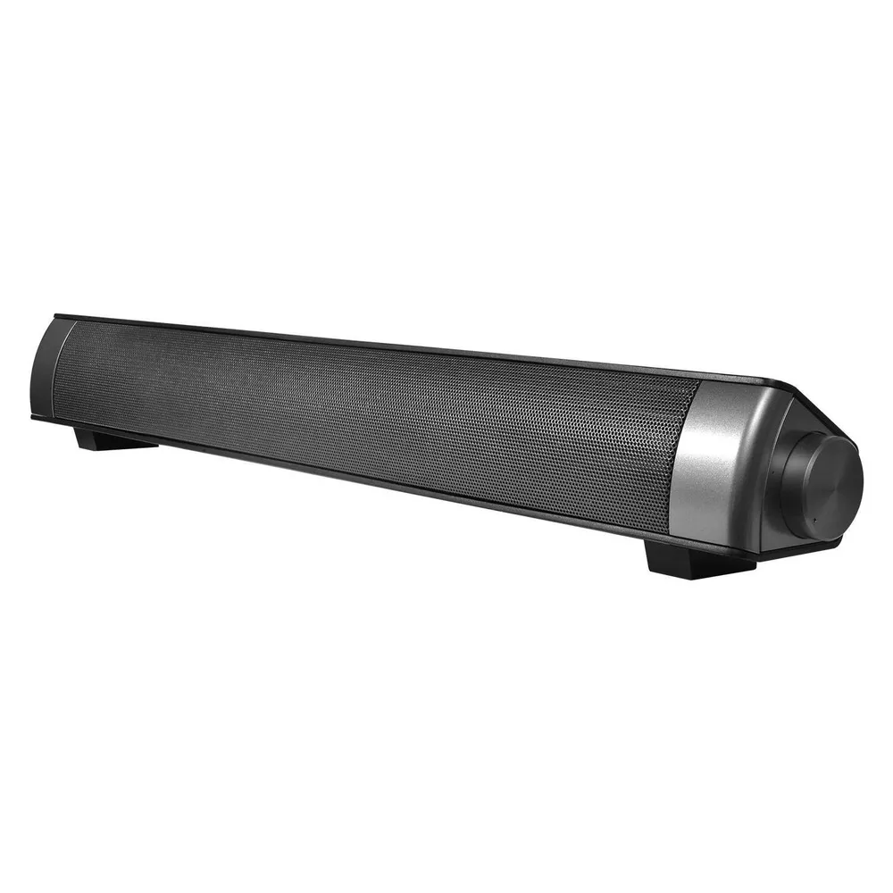 Soundbar MEGASAT Soundbar I 2.0 12W RMS Kabelgebunden LED Schwarz
