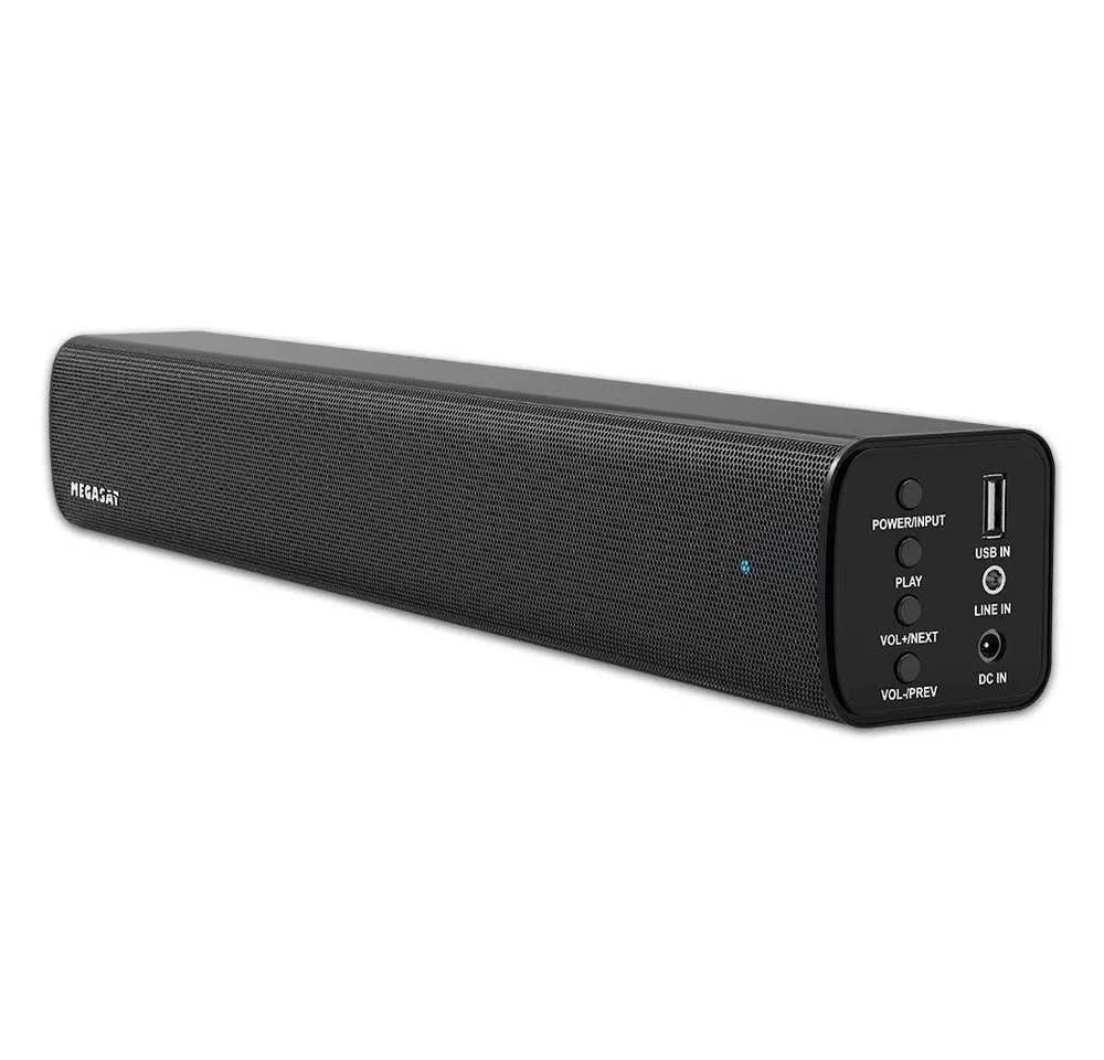 Megasat Klangwunder V 5 Bluetooth Lautsprecher Soundbar für TV 2x15W Soundbar