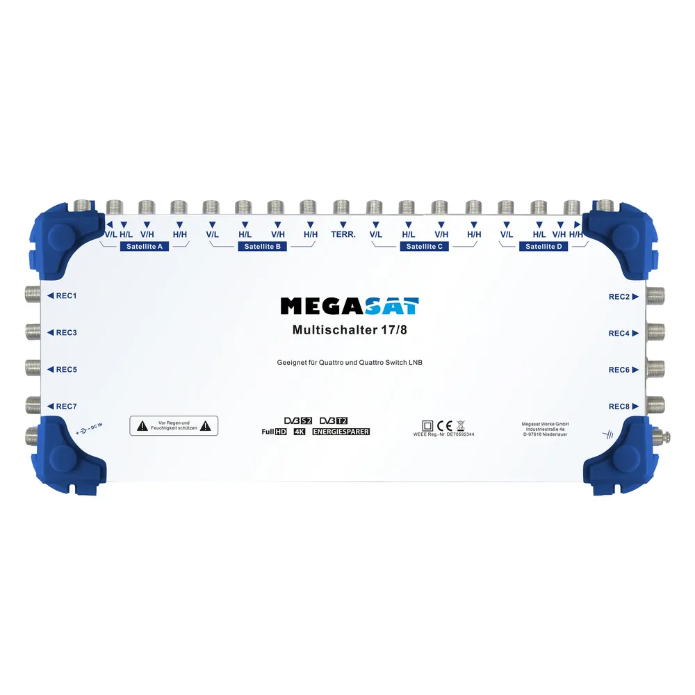 MEGASAT Multischalter 17/8 0600154