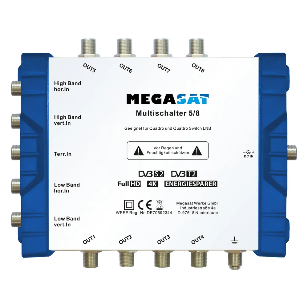 Megasat Multiswitch 5/8