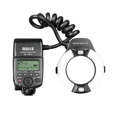 Ringblitz MeiKe MK-14EXT TTL LED Makro Canon