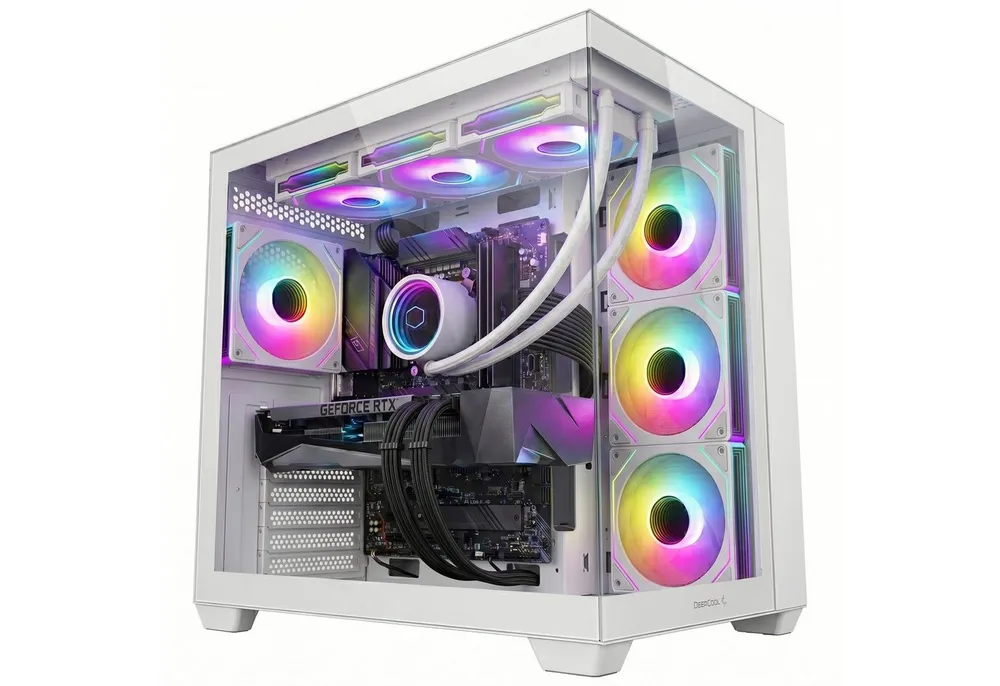 Meinpc AMD Ryzen 7 mit GeForce RTX 5060 Ti 16GB und 32GB Ram Gaming-PC (AMD Ryzen 7 5700X, RTX 5060 Ti, 32 GB RAM, 1000 GB SSD, Wasserkühlung, Brand - Windows 11 Pro - Gaming - RGB)
