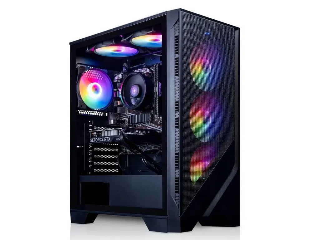 Meinpc Ryzen 7 mit RTX 5060 und DDR5 Ram Gaming-PC (AMD Ryzen 7 8700, RTX 5060, 32 GB RAM, 1000 GB SSD, Luftkühlung, Windows 11 Pro, Gamer, Gaming, RGB, DDR5 Ram)