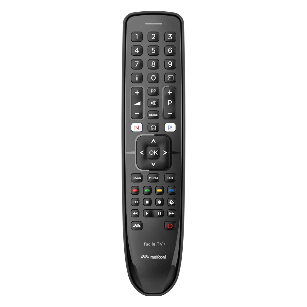 Meliconi Gumbody Easy TV+ Kabellose RF-Fernbedienungstasten (Universal Fernbedienung