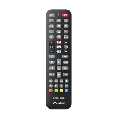 Fernbedienung Meliconi 808057 Universal TV LG IR Kabellos Schwarz