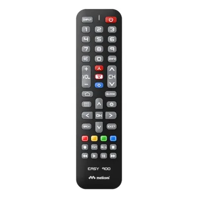Fernbedienung Meliconi 808064 TV IR Kabellos Schwarz