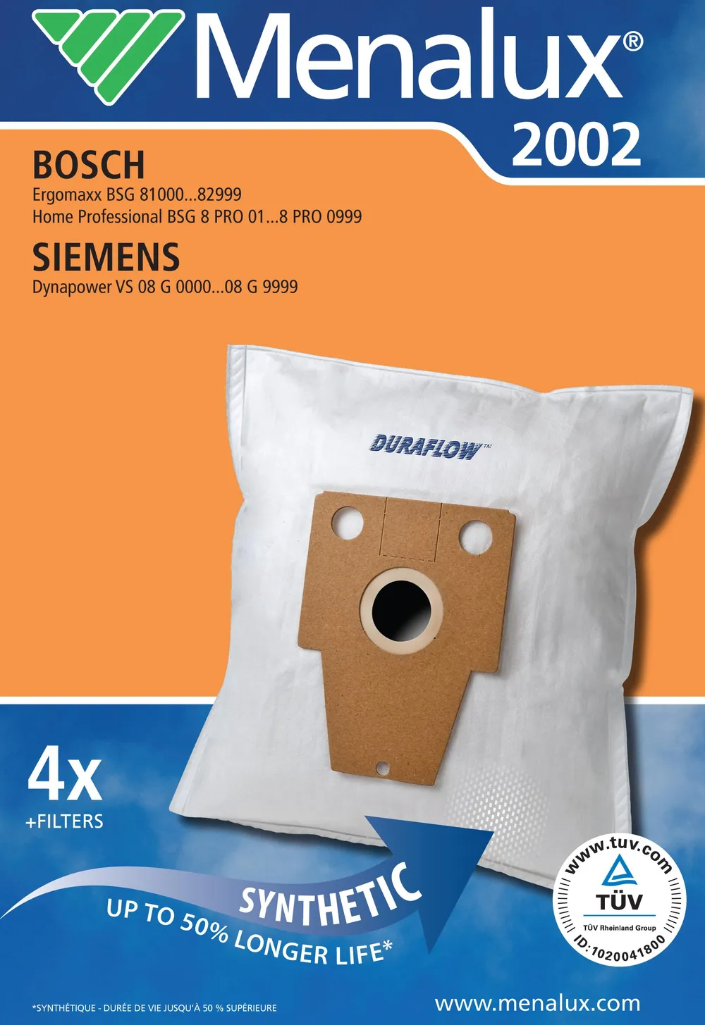 2002 Staubsaugerbeutel