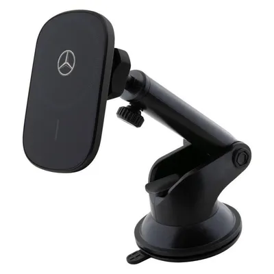 Mercedes-Benz Mercedes ład. indukcyjna MEWCCGSLK 15W do kratki went/szybę czarny/black Silver Stars MagSafe